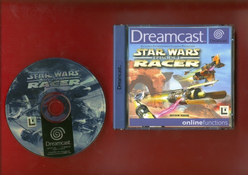9g Star Wars Racer Dreamcast a