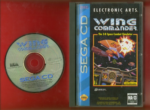 9j Wing Commander SEGA CD a
